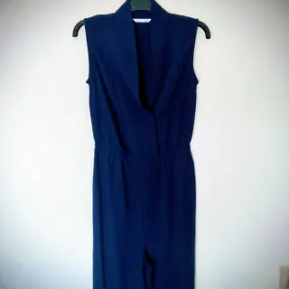 Buzo largo azul talla S/M