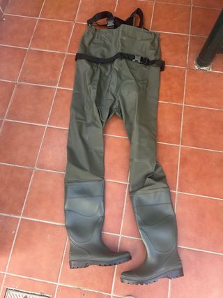 Vadeador/Traje de agua pesca verde