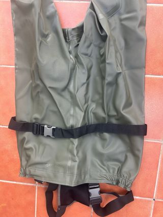 Vadeador/Traje de agua pesca verde