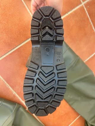 Vadeador/Traje de agua pesca verde