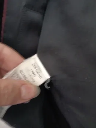 Chaqueta de terciopelo negra hombre