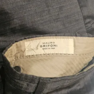 Pantalón Mauro Grifoni Gris Antracita Hombre