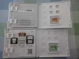Lotto 4 Giochi Nintendo 3DS: Mario, Kirby, yoshi.
