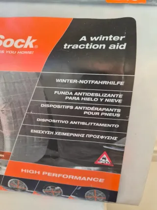 Cadenas de tela para nieve