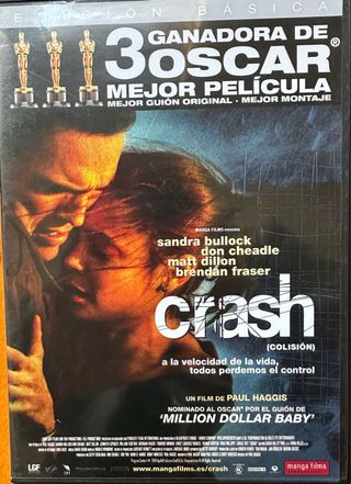 DVD Crash (Colisión) Película Drama Español