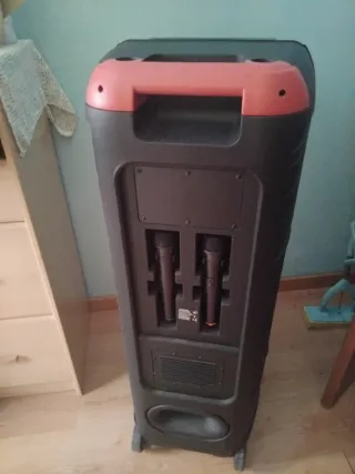 Altavoz HIFI con luces LED