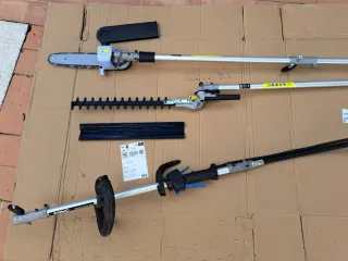 Herramienta 3 en 1: Desbrozadora, Cortasetos, Moto