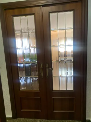 3 Puertas de madera interior
