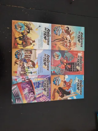 Los forasteros del tiempo: 1, 2, 3, 7, 8 y 15.