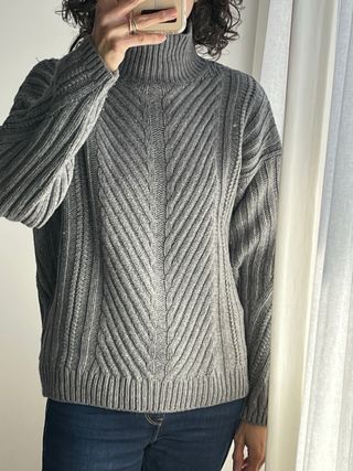 Jersey Massimo Dutti Gris