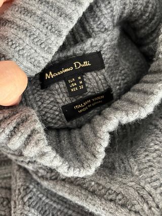 Jersey Massimo Dutti Gris