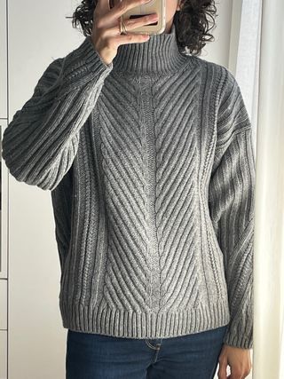 Jersey Massimo Dutti Gris