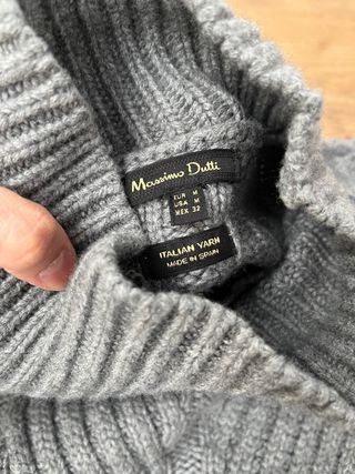 Jersey Massimo Dutti Gris