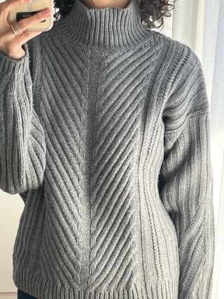 Jersey Massimo Dutti Gris