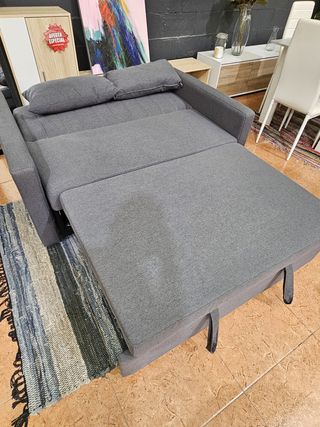 Sofá Cama Gris 2 Plazas