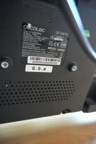 NUEVO Televisión Cecotec 32 pulgadas Smart Tv