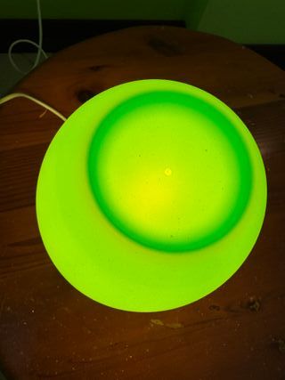 Lámpara infantil verde