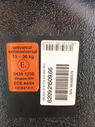 Silla de coche RECARO MILANO