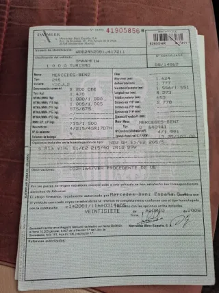 Mercedes-Benz Clase B 2008