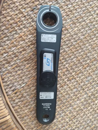 Biela Shimano Ultegra R8000 con potenciómetro