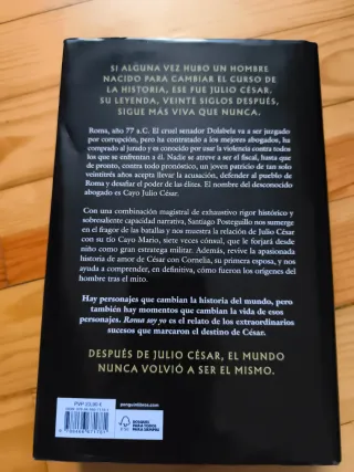 Roma Soy yo, Santiago Posteguillo