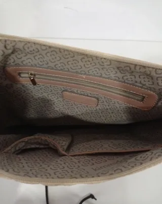 Bolso Kimmidoll Beige y azul