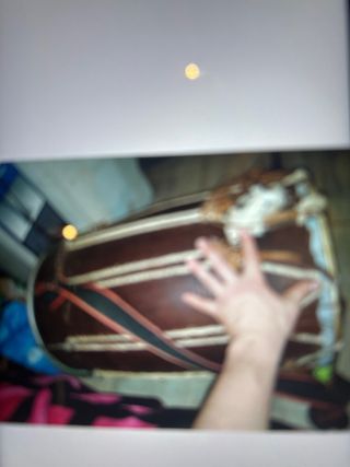 Tambor Dholak Percusión Madera