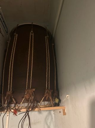 Tambor Dholak Percusión Madera