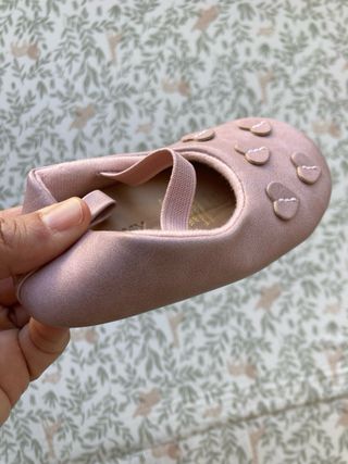 Zapatillas Old Navy Bebé 12-18 Meses,Rosa Corazón