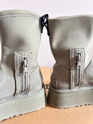 Botas UGG plataforma verde menta