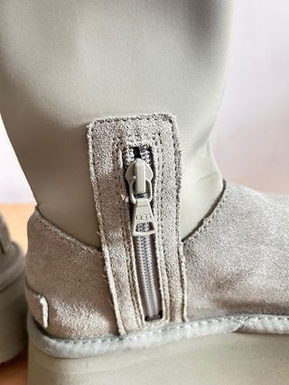 Botas UGG plataforma verde menta