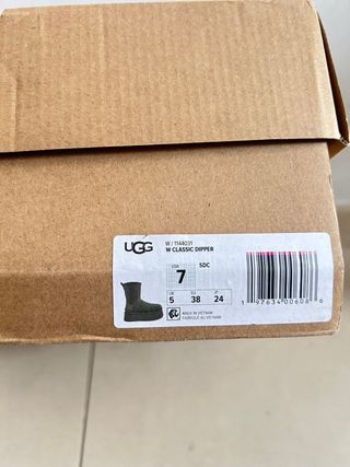 Botas UGG plataforma verde menta