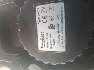 Licuadora Monlinex 1200W - 1 Velocidad