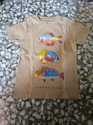 Lote 10 camisetas niña 7-8 años