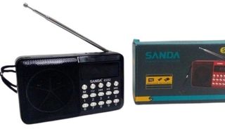 Radio recargable con FM y USB