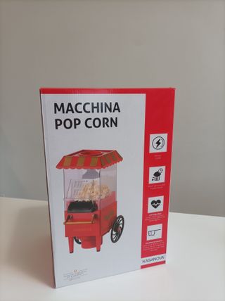 Macchina Popcorn Rossa Kasanova