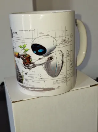 Taza Wall-E y EVE