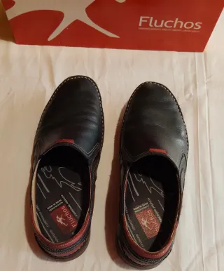 Zapatos Fluchos Piel mod. Luca Talla 42