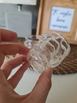 Bicchieri cocktail teschio in vetro