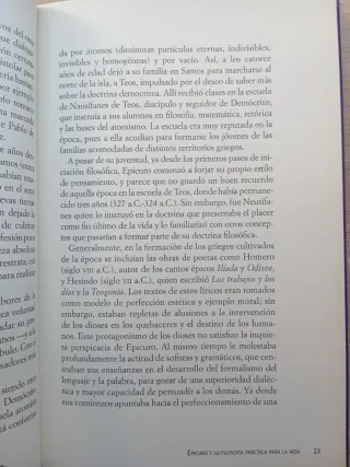 Epicuro. Gabriela Berri.