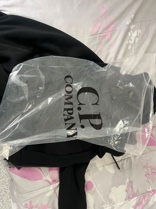 Sudadera C.P. Company Negra Cremallera