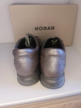 Hogan Interactive donna sneakers argento