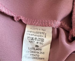 Pantaloni donna rosa con cintura