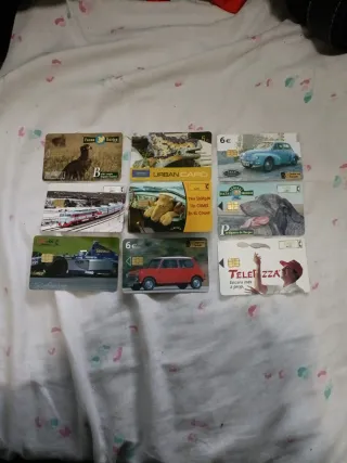 Lote de 18Tarjetas Telefónicas