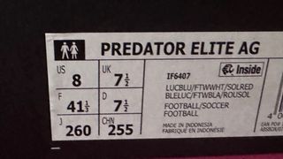 Botas Adidas Predator Elite talla 41