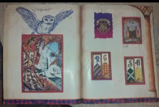 Álbum Cromos Harry Potter la Piedra F. Panini 2001