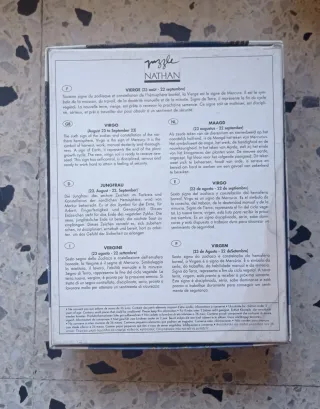 Puzzle Zodiaco Virgo Nathan