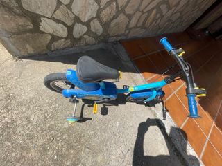 Bicicleta infantil 14 con ruedines