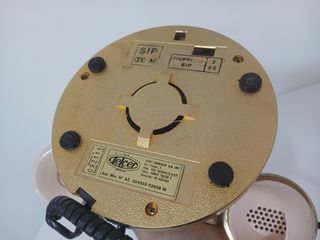 Telefono Fisso Vintage Beige e Oro Telcer