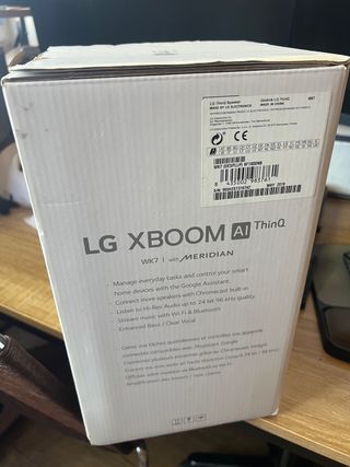 LG XBOOM AI ThinQ WK7 Altavoz Negro